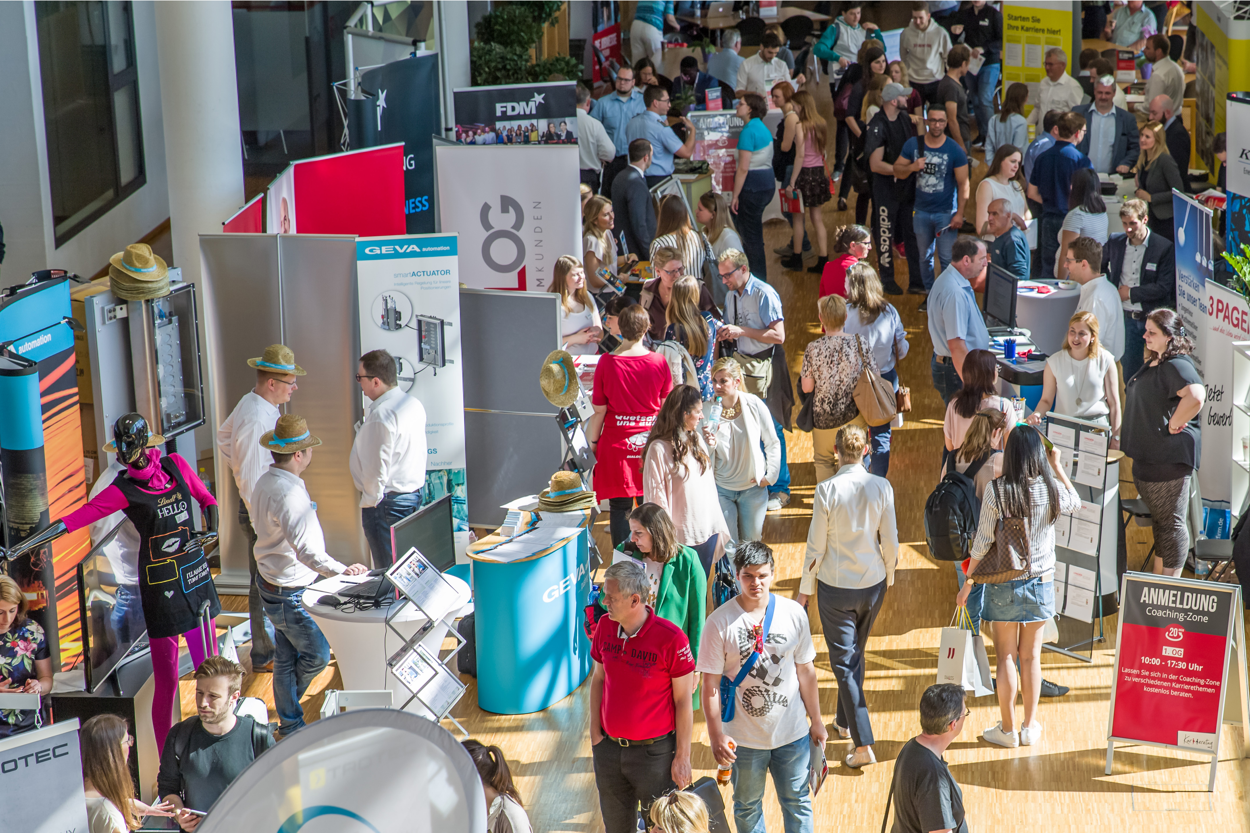 Karrieretag Messe Aussteller